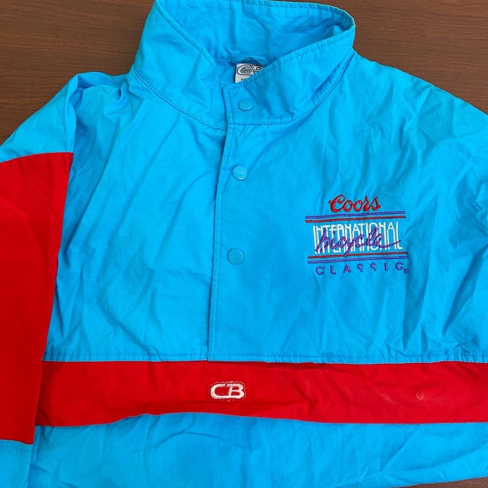 Coors Classic Bike Race Q-Zip Windbreaker